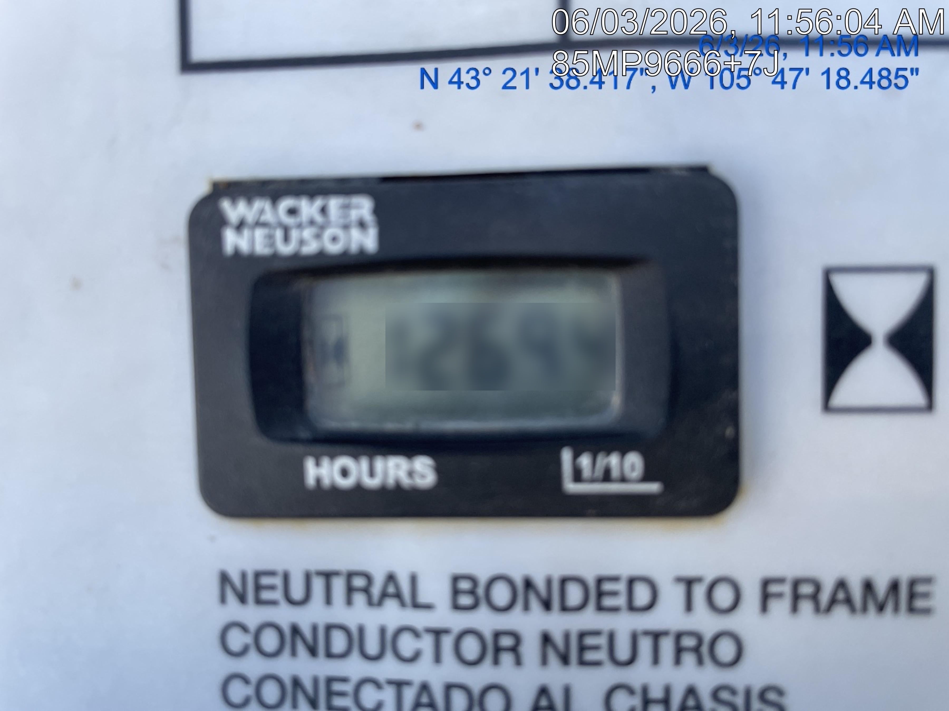 2017 WACKER NEUSON LTV6K-MH