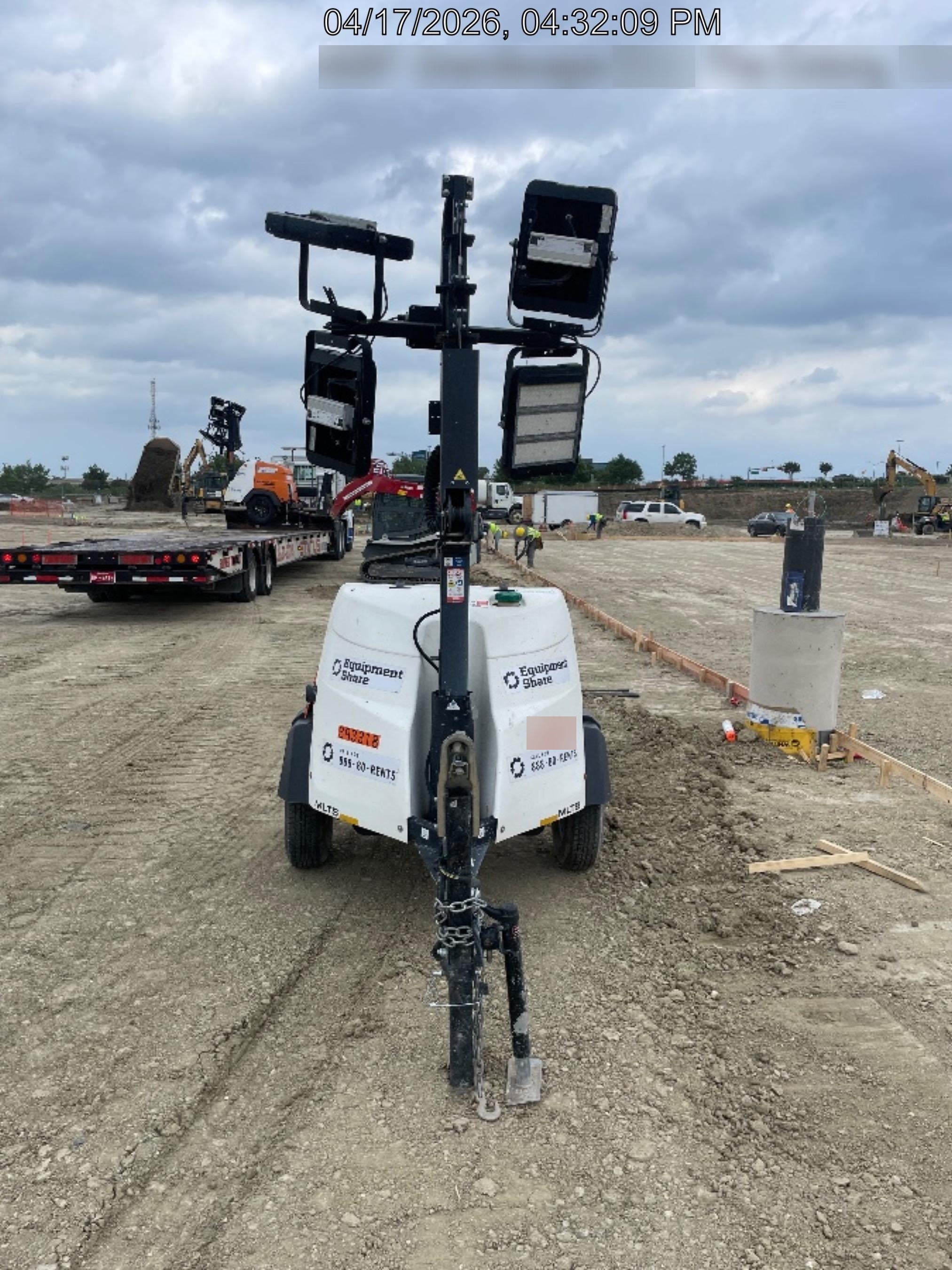 2024 Generac MLT2 Diesel, Flex Switch 120V Input, Powerzone Controller, 
(4) 320W LED Lights, 4kW Generator, 39.9 Gal Fuel Tank, 2" Ball, T3