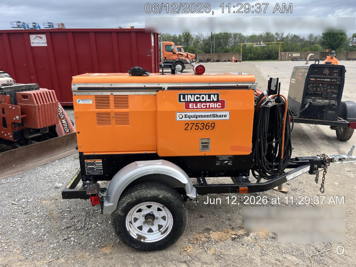 2022 Lincoln Electric LE400 Kubota V1505, Trlr, Cable Rack, Light Kit, ES Decals, T3
