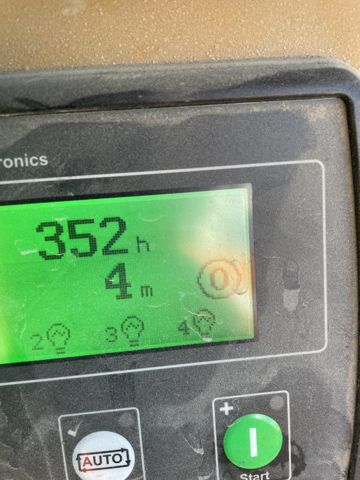 2022 Allmand NLV3GR (4) LED Light Fixture 350W, 23' Vertical Mast, 3kW Prime, Towable, ES Decals, T3