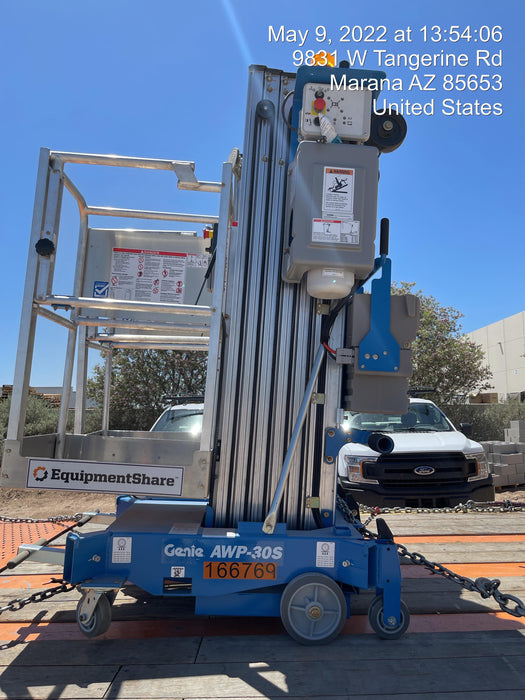 2021 GENIE AWP-30S DC