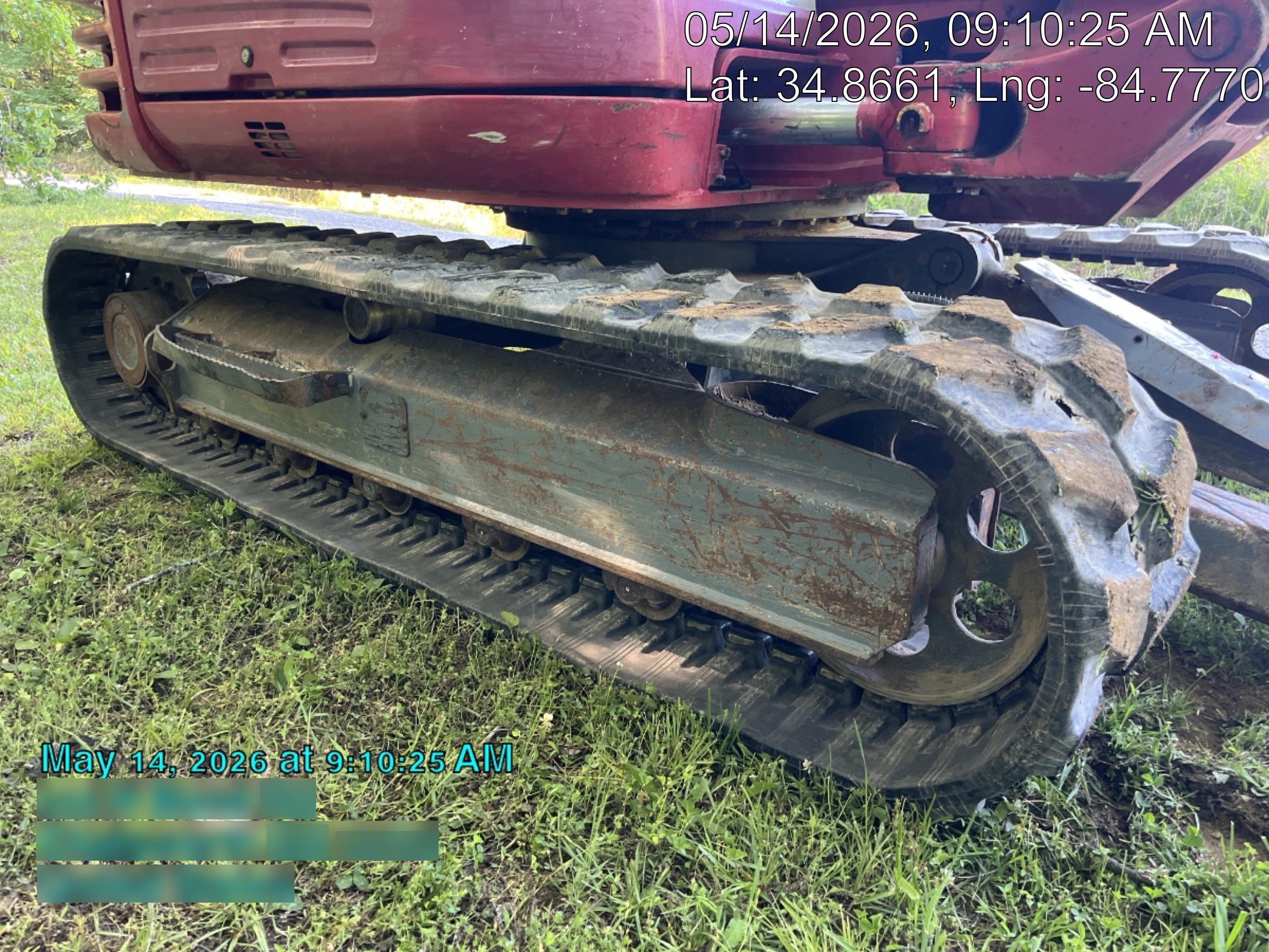 2019 Takeuchi TB290 Takeuchi TB290 Cab/Heat/AC w/Rubber Tracks, Auxiliary Hydraulics, Dozer Blade, Manual QC, 18/24/36" Buckets, Hydraulic Thumb Installed