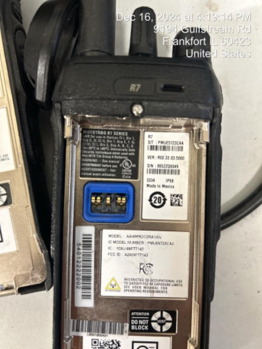 2023 MOTOROLA R7 NON-DISPLAY