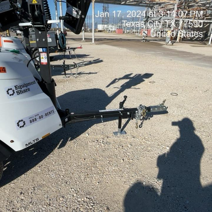 2023 Generac MLT2 Diesel, Flex Switch 120V Input, Powerzone Controller, 
(4) 320W LED Lights, 4kW Generator, 39.9 Gal Fuel Tank, 2" Ball, T3