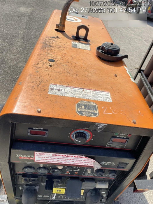 2022 Lincoln Electric LE400 Kubota V1505, Trlr, Cable Rack, Light Kit, ES Decals, T3