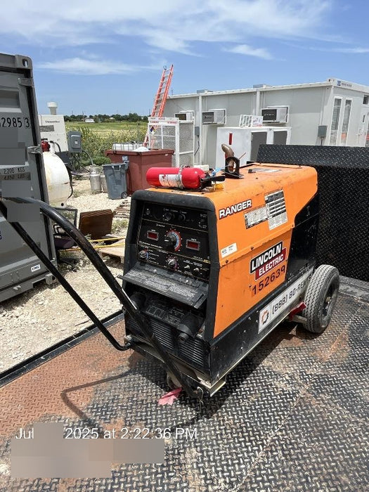 2021 Lincoln Electric Ranger 305 LPG LPG One-Pak (includes undercarriage, tank holder & tank strap) ORANGE