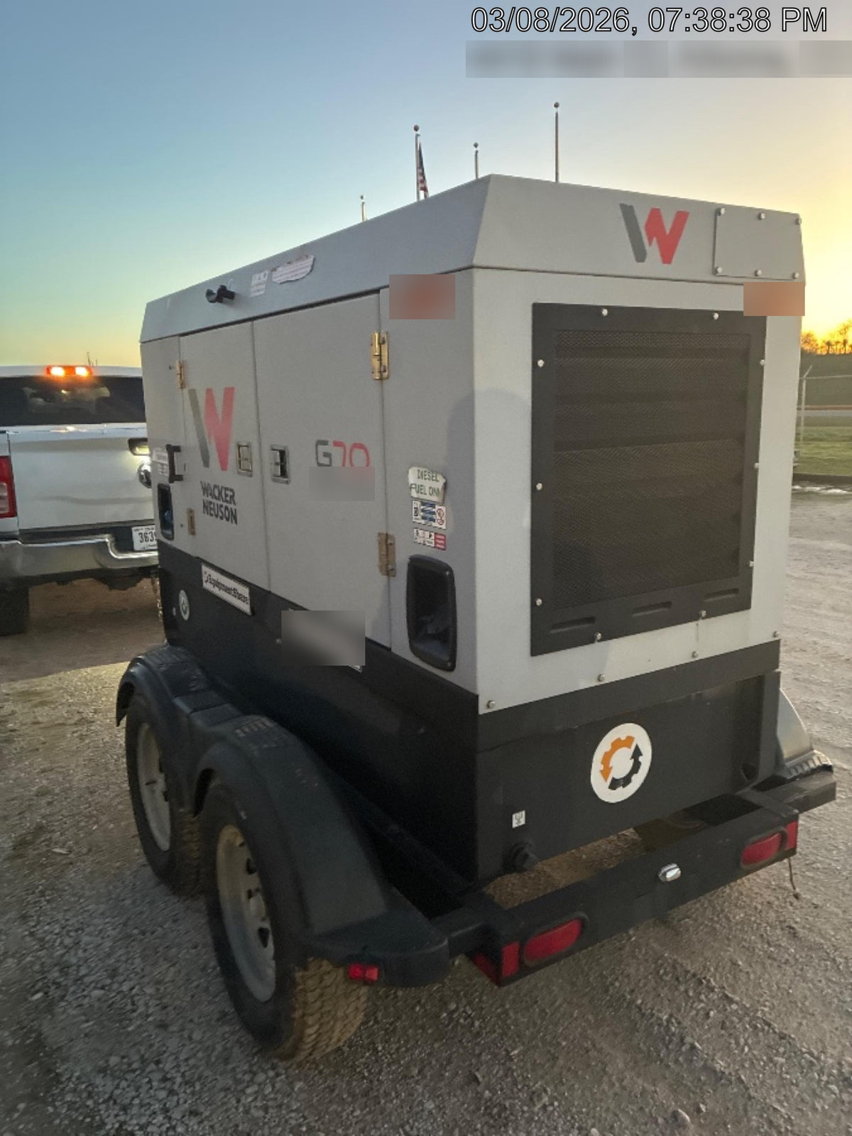 2020 WACKER NEUSON G70
