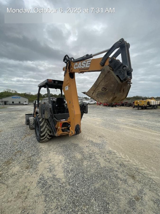 2020 Case 580N EP - Extendable Backhoe Canopy 4WD, Extendable Stick, Pilot Controls, 2 Way Hydraulics, Ride Control, TAG Manual QC