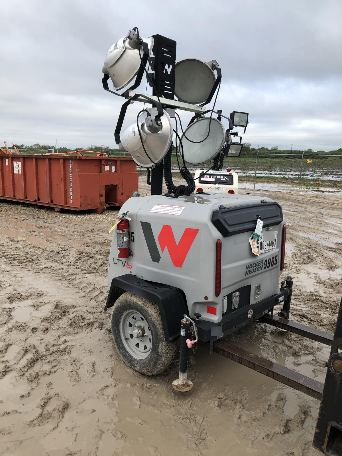 Wacker Neuson LTV6K-MH Wacker Neuson LTV6K Towable Light Tower