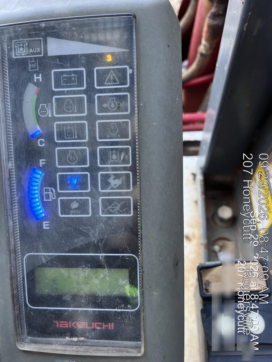 2019 TAKEUCHI TL8W