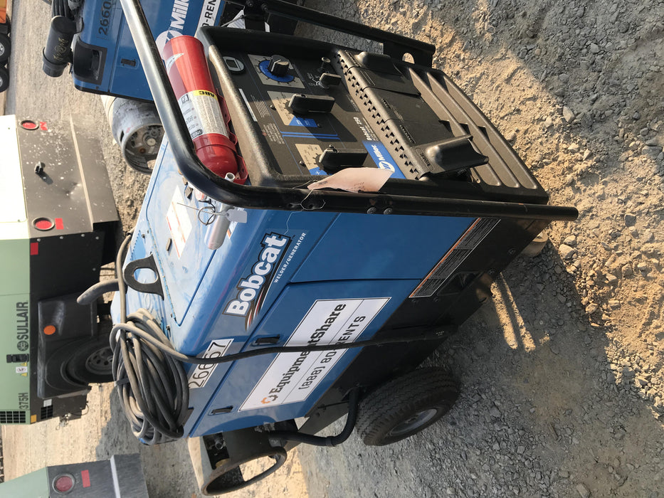 2019 Miller Electric BOBCAT 250 LP/Propane, Running Gear, Tank Bracket, Hose