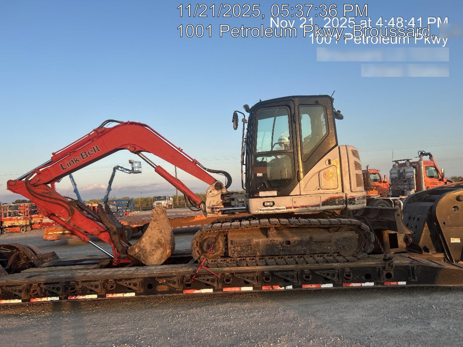 2020 Link-Belt 80X3EX EXC, 7'2" ARM, 17.7" RT, MFH(PJ)