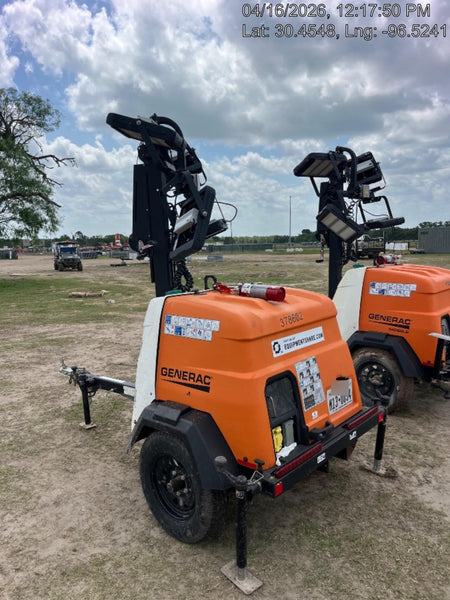 2023 Generac MLT2 Diesel, Flex Switch 120V Input, Powerzone Controller, 
(4) 320W LED Lights, 4kW Generator, 39.9 Gal Fuel Tank, 2" Ball, T3