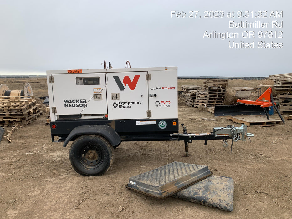 2022 WACKER NEUSON G50