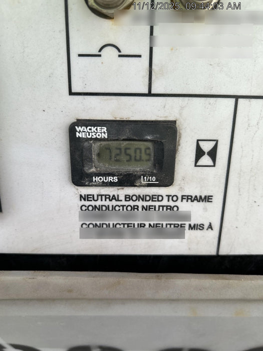 2018 Wacker Neuson LTV6L-MH Wacker Neuson LTV6L Mobile Light Tower w/Fuel Level Sensor Installed