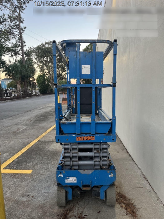 2020 Genie GS-1930 Solid Non Marking Tires, Beacon, Folding rails with half height swing gate
