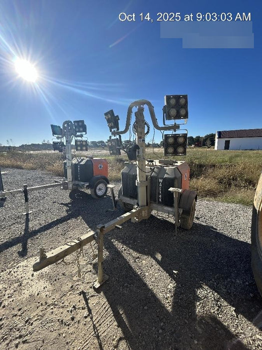 2024 Wanco WLTT-4MM4K Diesel, Mitsubishi L2E, 9.0HP @1800 rpm, Deep Sea Controller, Shore Power Plug, Auto Start, (4) 350W LED Floodlights, 4kW Generator, 60 Gal Fuel Tank, 2" Ball, T3