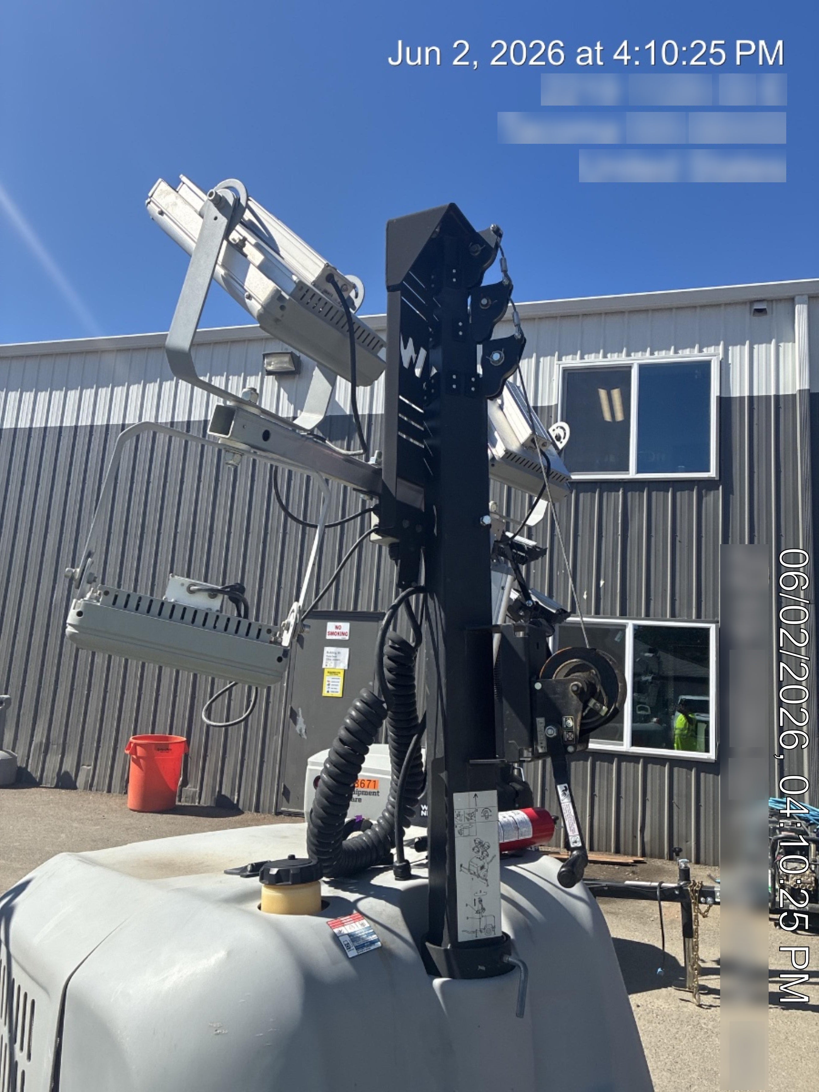 2019 Wacker Neuson LTV6K-LED Standard LED Towable Light Tower w/None