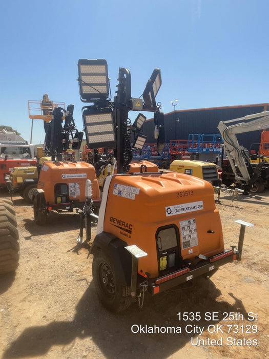 2023 Generac MLT2 Diesel, Flex Switch 120V Input, Powerzone Controller, (4) 320W LED Lights, 4kW Generator, 39.9 Gal Fuel Tank, 2" Ball, T3