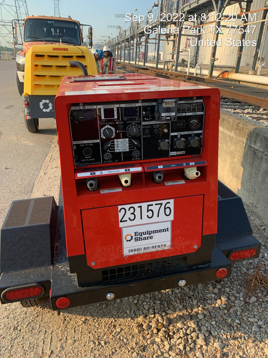 2022 Shindaiwa DGW400MDL Kubota D902 Engine, 23 HP, Dual Op Welder, Wire, Arc, Droop Stick, Tig, and CC Stick Functionality, Simulphase, 3 Phase and 1 Phase Gen Output, Single Axle NB Trlr, Slr Trckl Chrg 12V 12W, Fire Ext