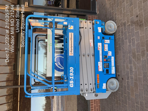2020 Genie GS-1930 Standard Machine