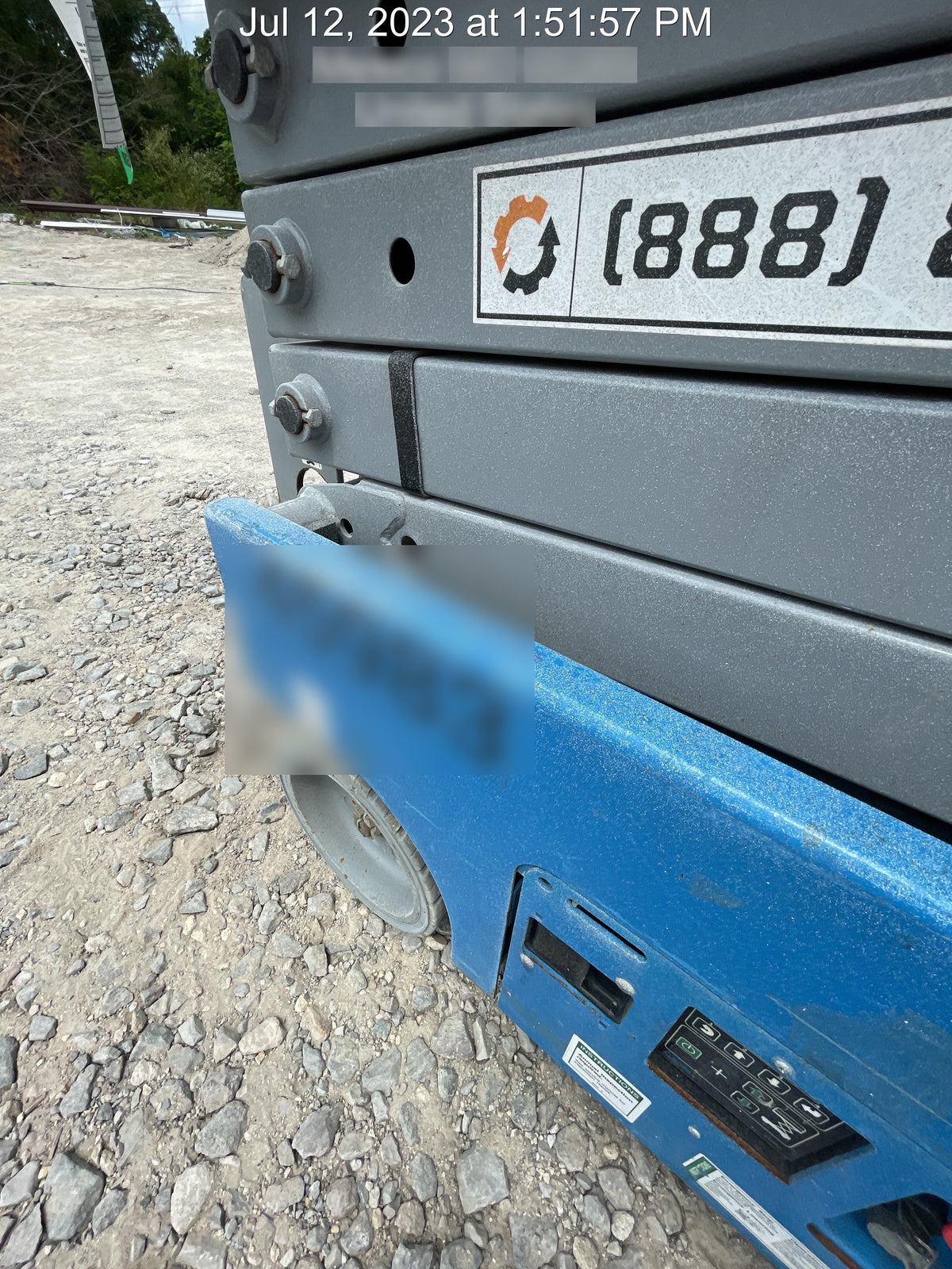 2019 Genie GS-1930 Fixed rails with chain Entry