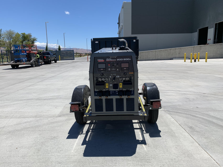 2021 Lincoln Electric Dual Maverick 200/200X Ready Pak 3 (includes trailer, cable rack, fender light kit)