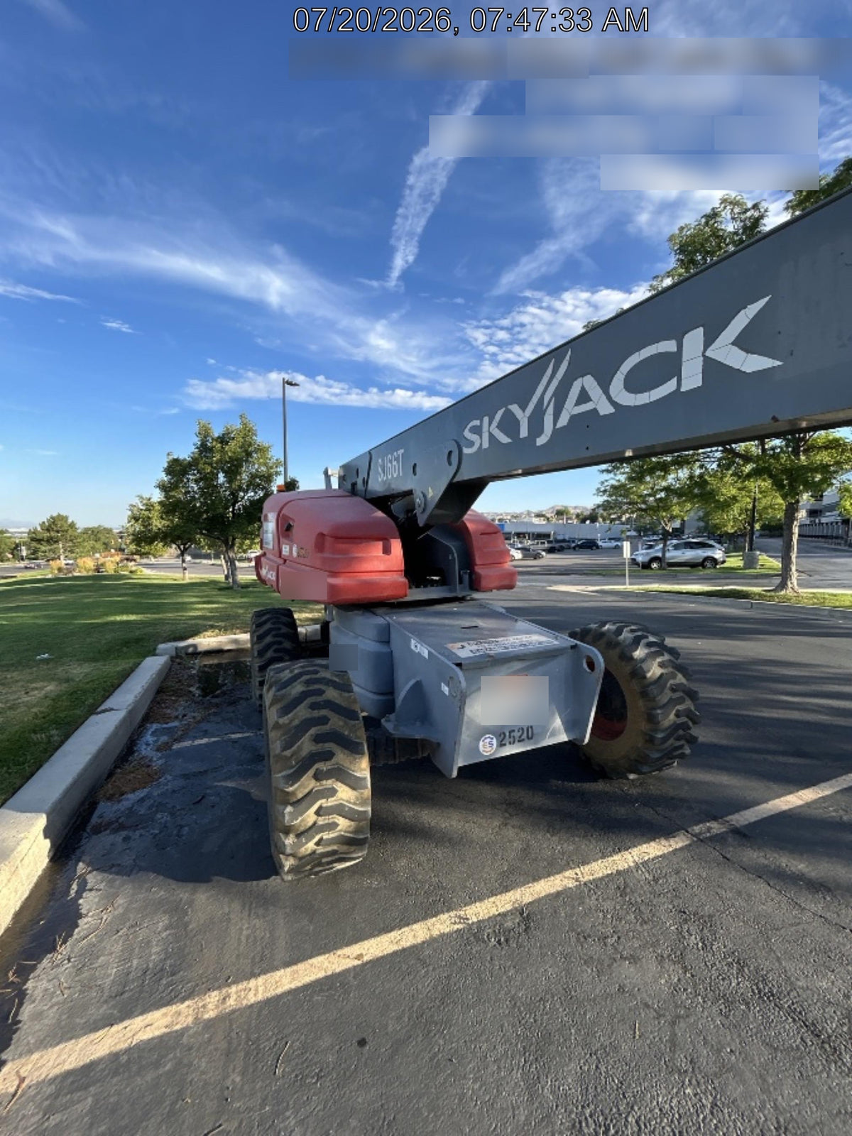 2016 SKYJACK SJ66T