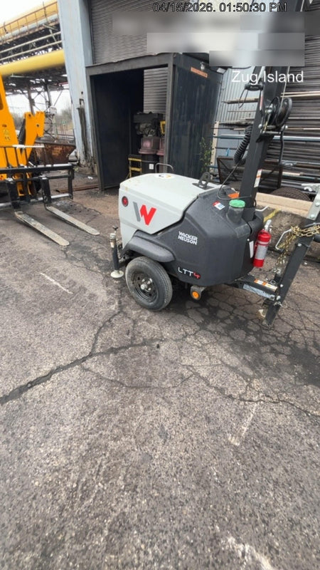 2024 Wacker Neuson LTT4 Diesel, Kohler KDW702, Deep Sea Controller, Auto Start, LED 320W, Bypass Outlet, T3