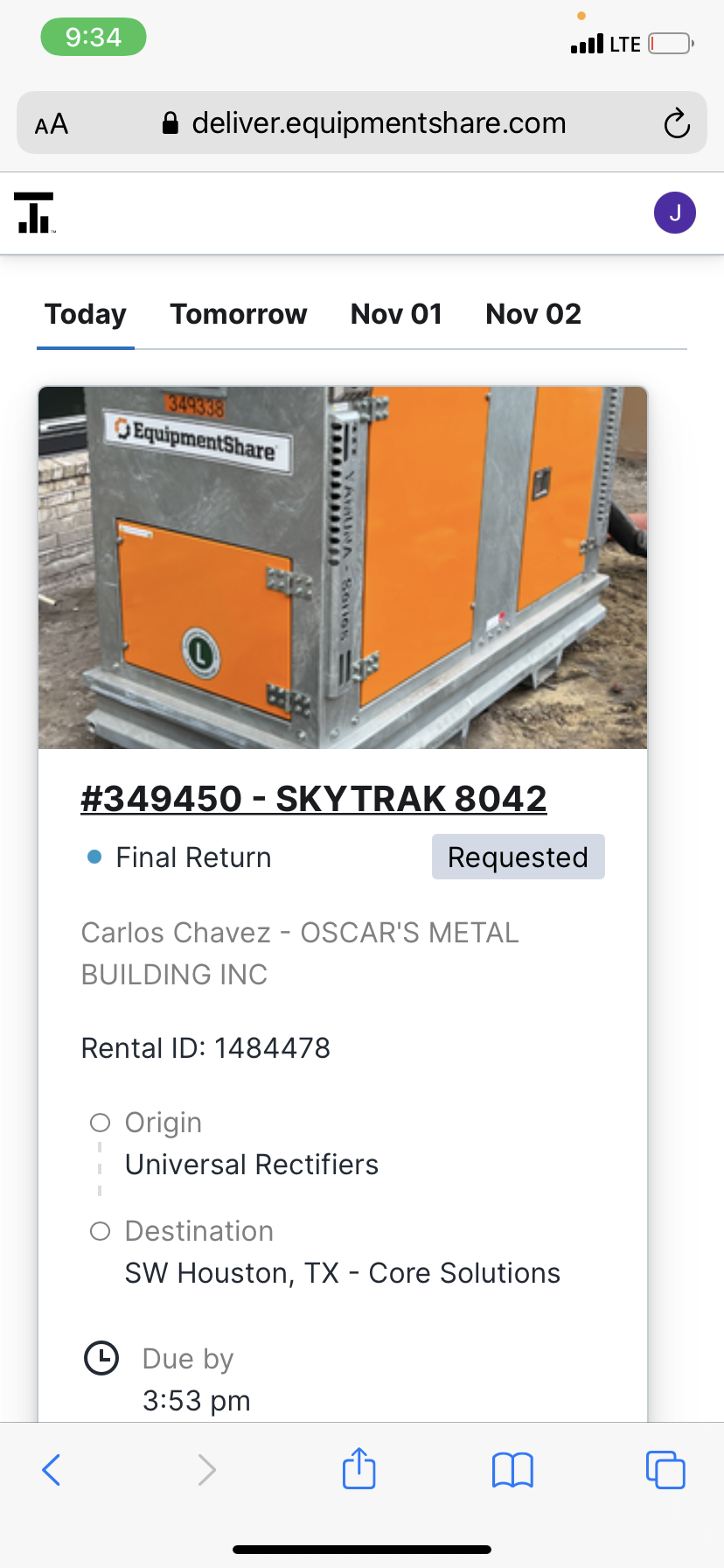 2023 SKYTRAK 8042