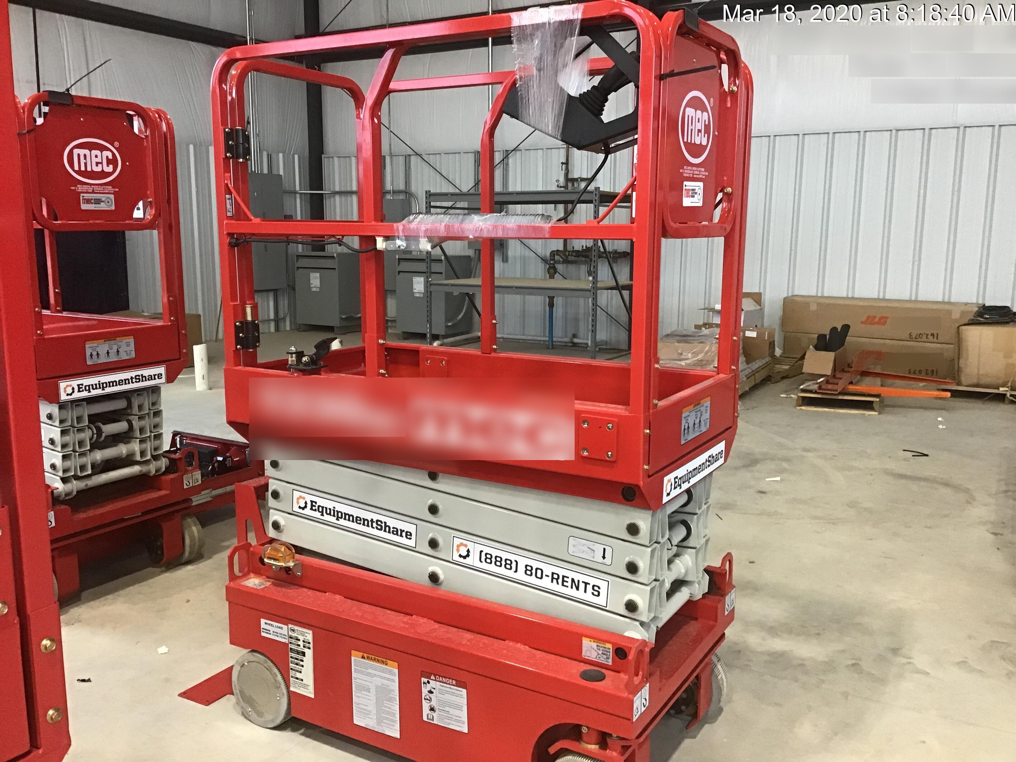 2019 MEC 1330SE Standard Options