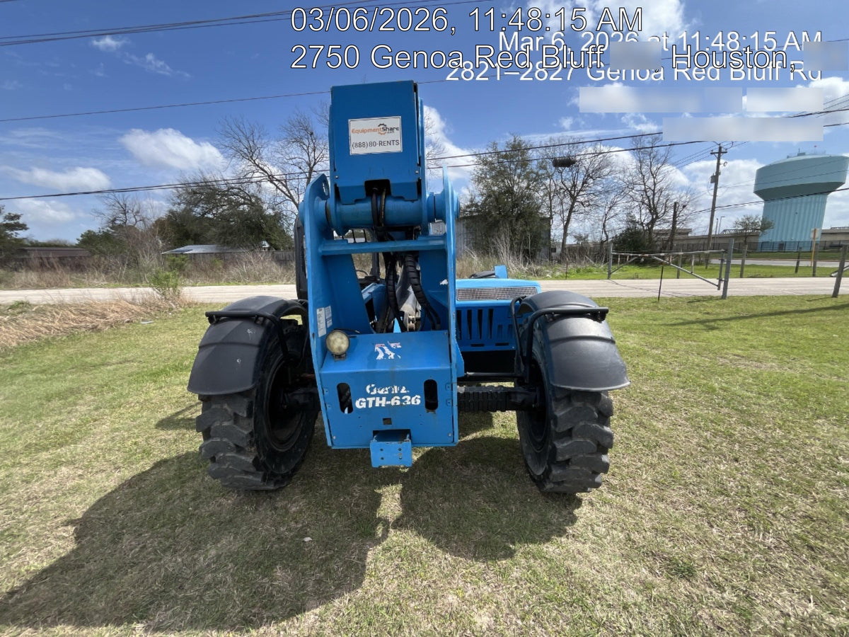 2017 Genie GTH-636 Genie GTH636, Solid RT Tires, T4F, worklights (LED, rear), Open ROPS