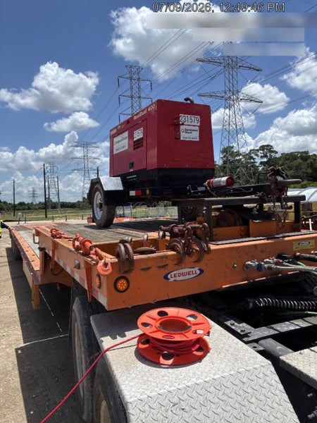 2022 Shindaiwa DGW400MDL Kubota D902 Engine, 23 HP, Dual Op Welder, Wire, Arc, Droop Stick, Tig, and CC Stick Functionality, Simulphase, 3 Phase and 1 Phase Gen Output, Single Axle NB Trlr, Slr Trckl Chrg 12V 12W, Fire Ext