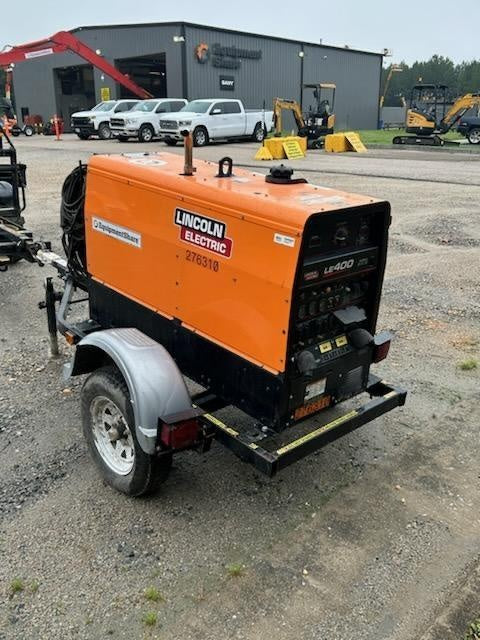 2022 Lincoln Electric LE400 Kubota V1505, Trlr, Cable Rack, Light Kit, ES Decals, T3