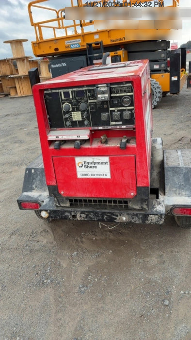 2022 Shindaiwa DGW400MDL Kubota D902 Engine, 23 HP, Dual Op Welder, Wire, Arc, Droop Stick, Tig, and CC Stick Functionality, Simulphase, 3 Phase and 1 Phase Gen Output, Single Axle NB Trlr, Slr Trckl Chrg 12V 12W, Fire Ext
