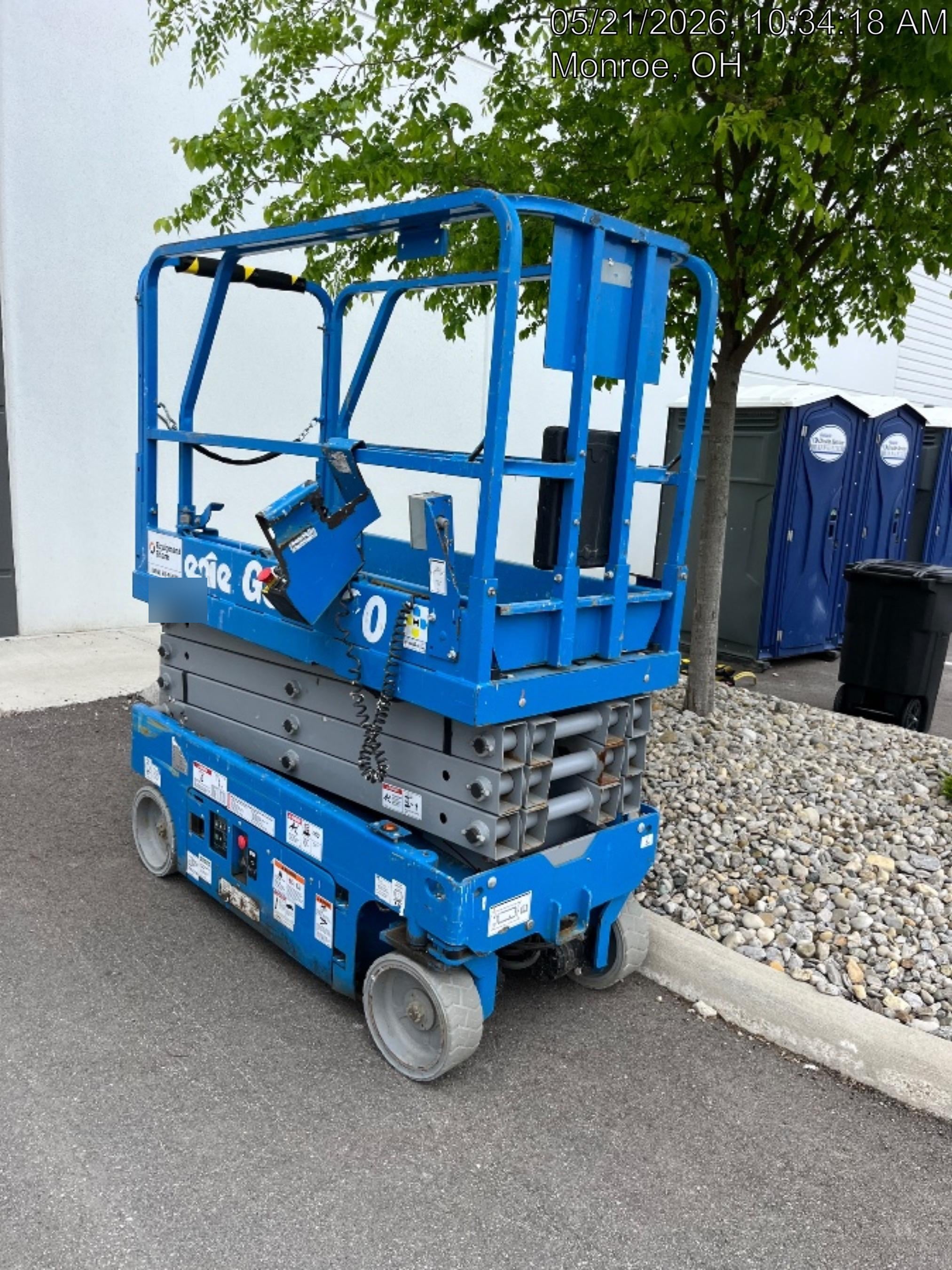 2018 Genie GS-1930 Genie GS-1930 w/Fixed Rail, Chain Entry