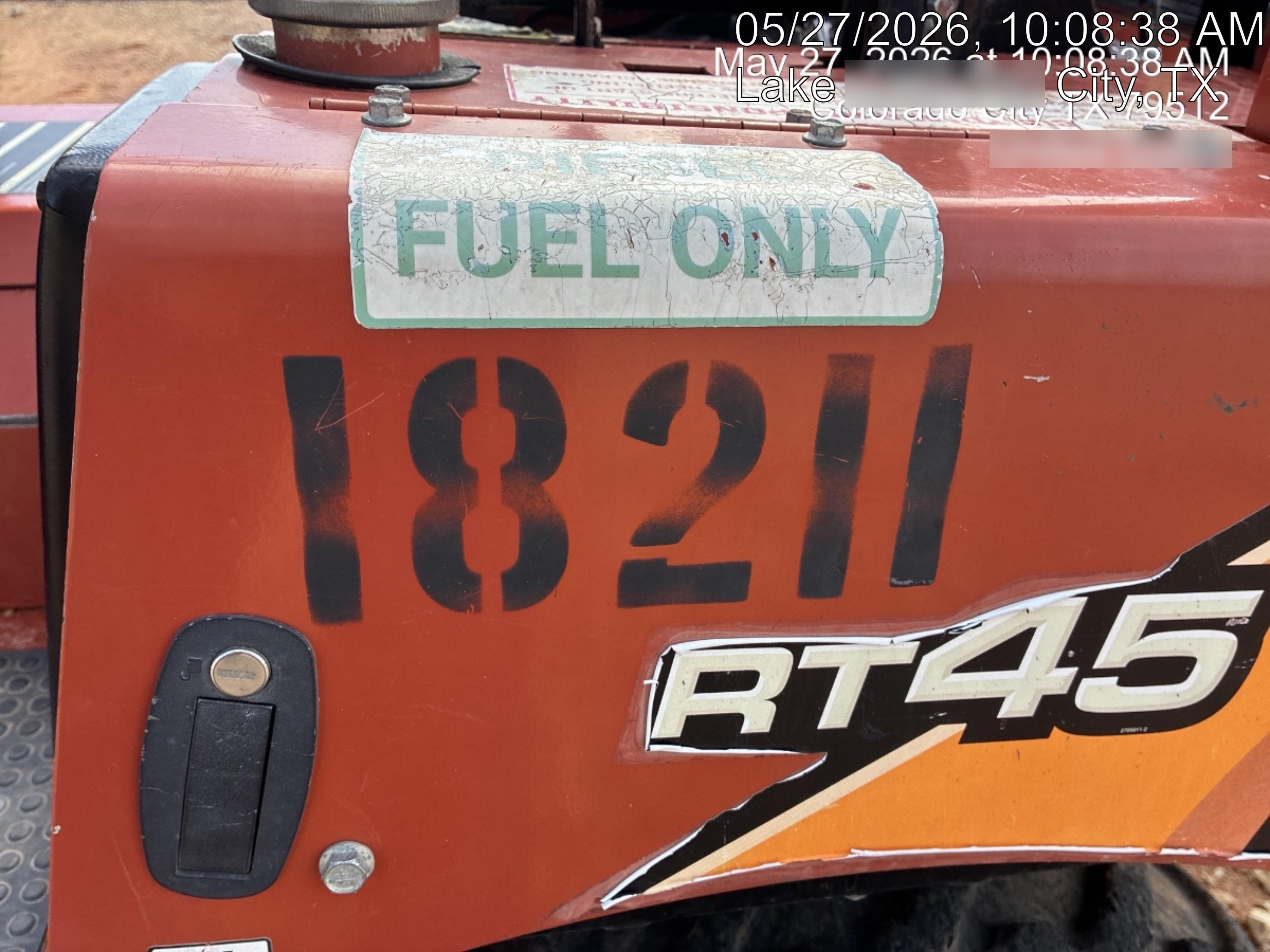 2017 DITCH WITCH RT45A