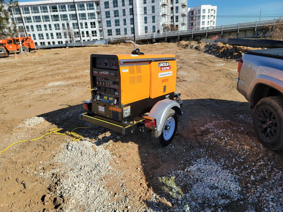 2022 Lincoln Electric LE400 Kubota V1505, Trlr, Cable Rack, Light Kit, ES Decals, T3