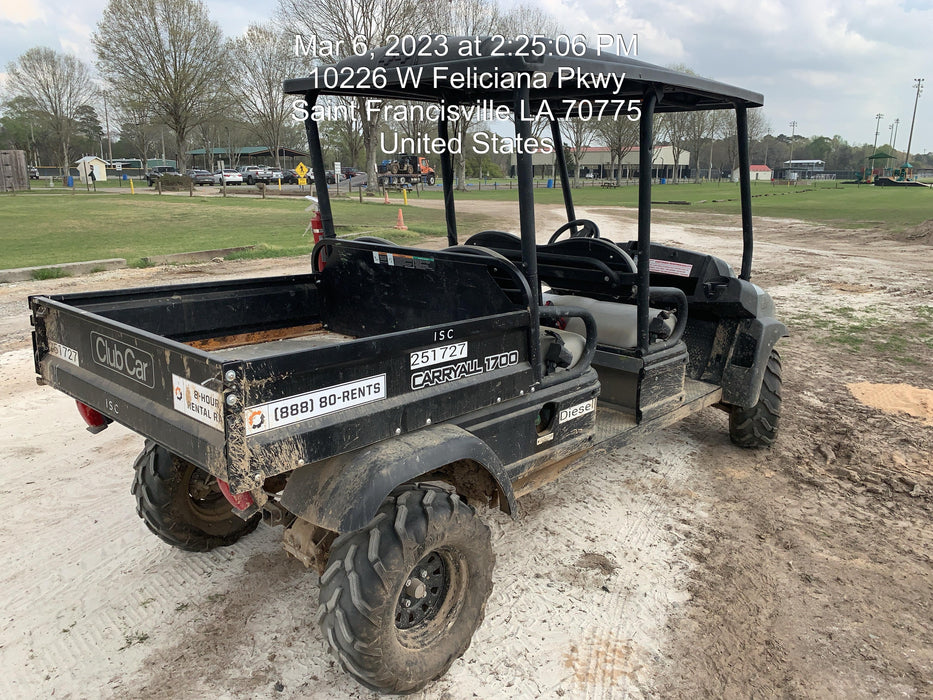 2023 Club Car CA1700D Canopy, Diesel, 4 Passenger