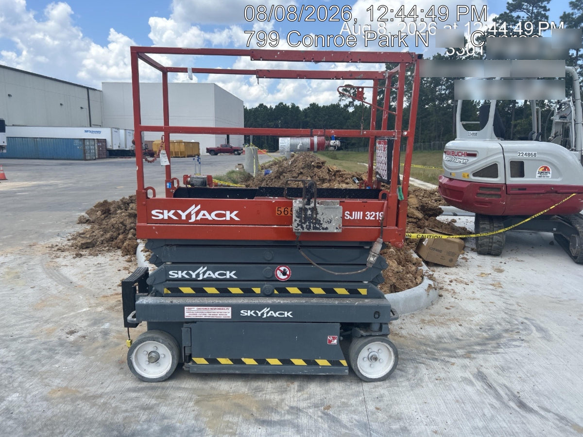 2017 Skyjack SJIII-3219 SJ3219, Trojan Battery Set, Extended Warranty 5yr/5k hr
