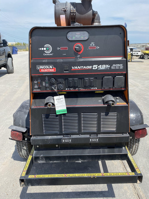 2022 Lincoln Electric Vantage 549X Crosslink Technology, Trailer Mounted, ES Decals, T3