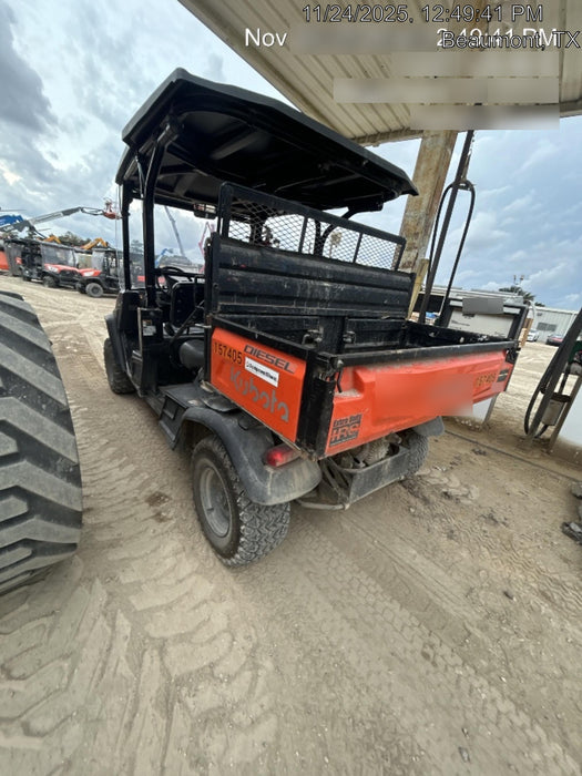 2021 Kubota RTV-X1140W-H Plastic Canopy, Windshield Acrylic Clear, LED Strobe Light, Wire Harness Kit, Back up Alarm