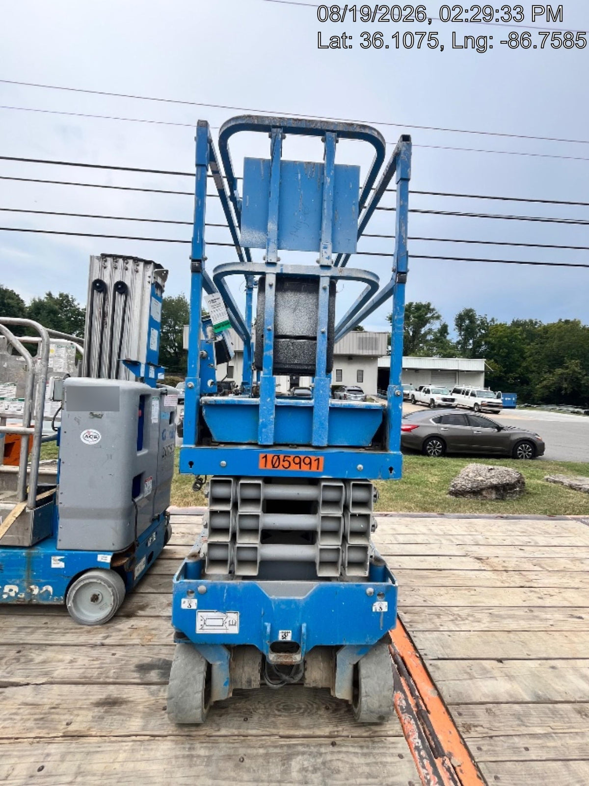 2020 Genie GS-1930 Solid Non Marking Tires, Beacon, Folding rails with half height swing gate
