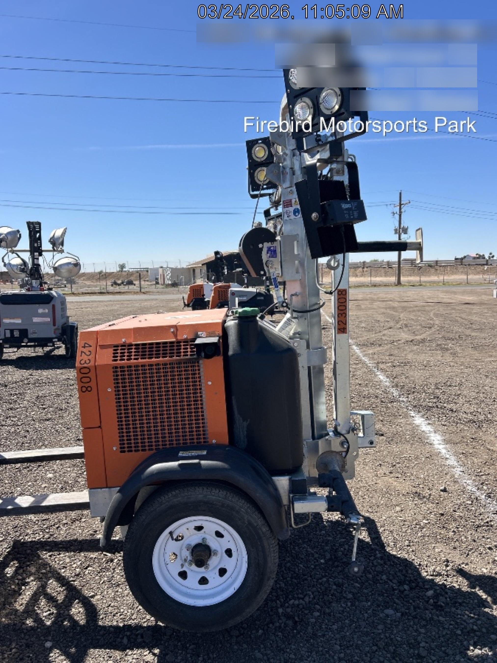 2024 Wanco WLTT-4MM4K Diesel, Deep Sea Controller, Shore Power Plug, Auto Start, (4) 350W LED Floodlights, 4kW Generator, 60 Gal Fuel Tank, 2" Ball, T3