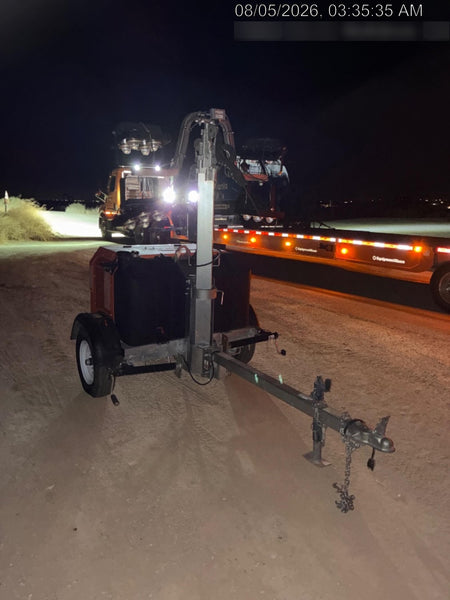 2024 Wanco WLTT-4MM4K Diesel, Deep Sea Controller, Shore Power Plug, Auto Start, (4) 350W LED Floodlights, 4kW Generator, 60 Gal Fuel Tank, 2" Ball, T3