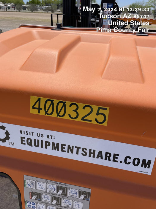 2024 Generac MLT2 Diesel, Flex Switch 120V Input, Powerzone Controller, 
(4) 320W LED Lights, 4kW Generator, 39.9 Gal Fuel Tank, 2" Ball, T3