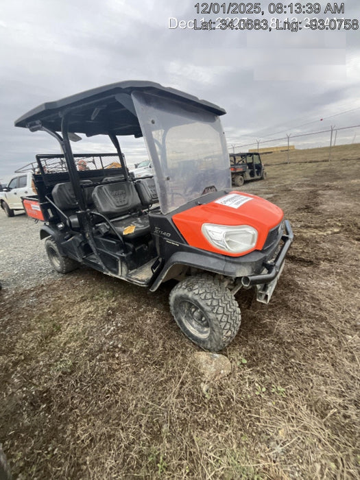 2022 KUBOTA RTV-X1140W-H (Canopy)