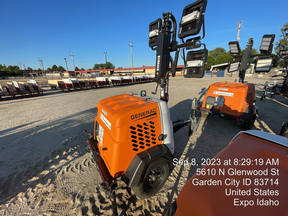 2023 Generac MLT2 Diesel, Flex Switch 120V Input, Powerzone Controller, (4) 320W LED Lights, 4kW Generator, 39.9 Gal Fuel Tank, 2" Ball, T3