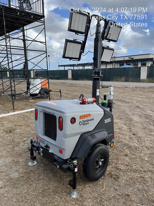 2024 Wacker Neuson LTT4 Diesel, Kohler KDW702, Deep Sea Controller, Auto Start, LED 320W, Bypass Outlet, T3