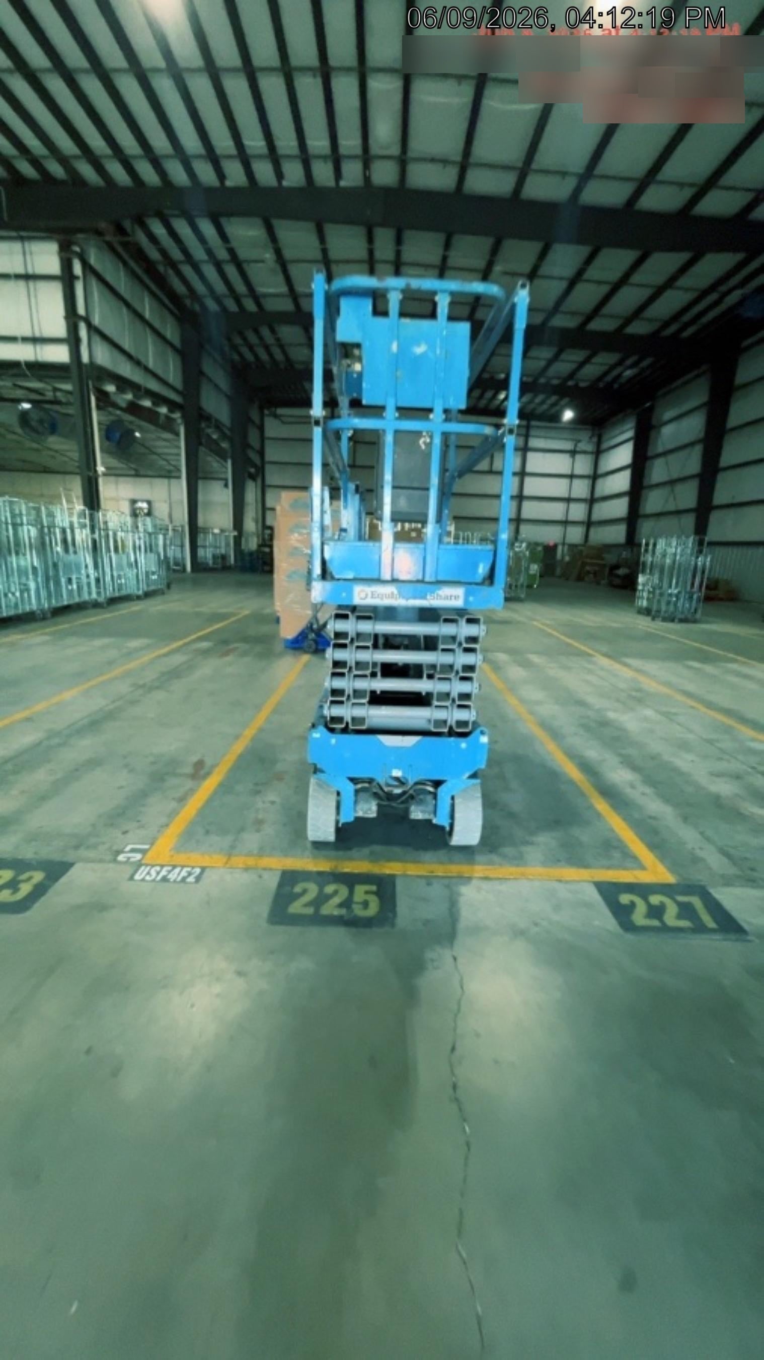 2018 Genie GS-3232 Genie GS3232 Lift w/Folding Rails and Swing Gate